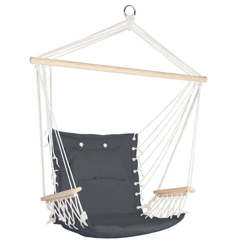 Gardeon Hammock Hanging Swing Chair - Grey